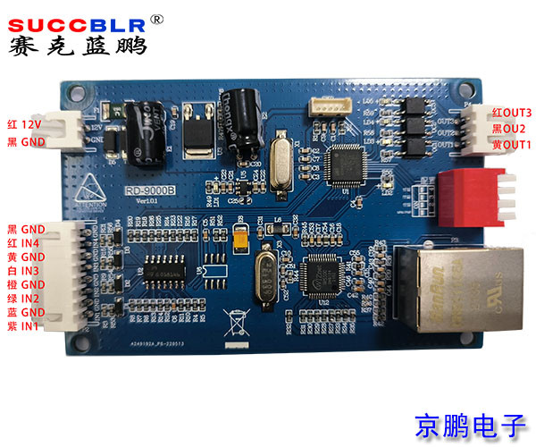 【無感式門禁定員監控係統設備】賽克藍鵬SUCCBLR智能方向檢測網絡控製器SL-RD9000BDY